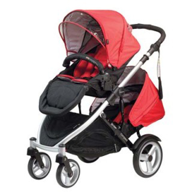pram for two toddlers and a newborn