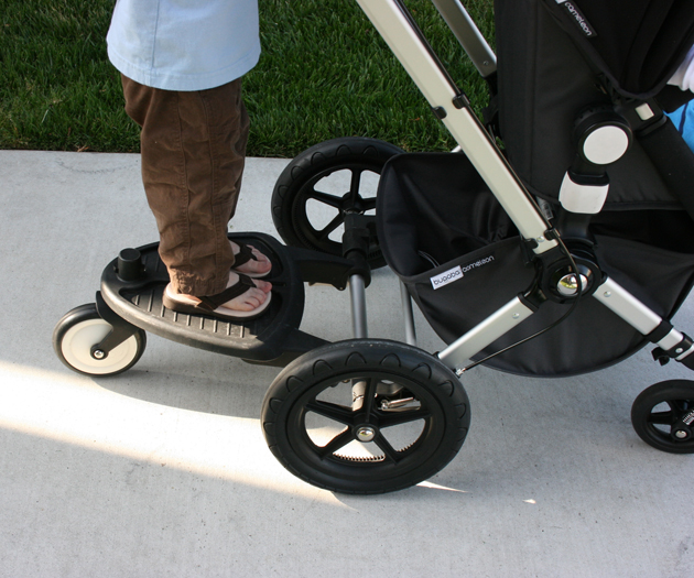 skateboard attachment for stroller